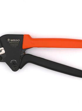 WEDO维度厂家直省力型YTT裸端子5压钳0.接2-6.0WEDO22供25