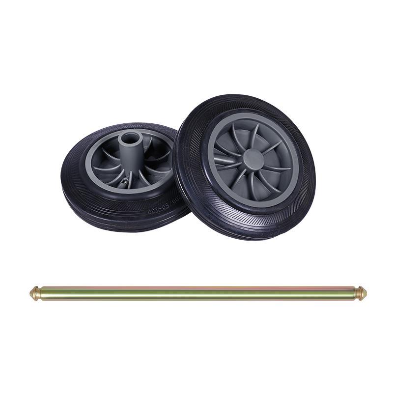 240L120L100L户外环卫垃圾桶配件加厚轮子轴带轮