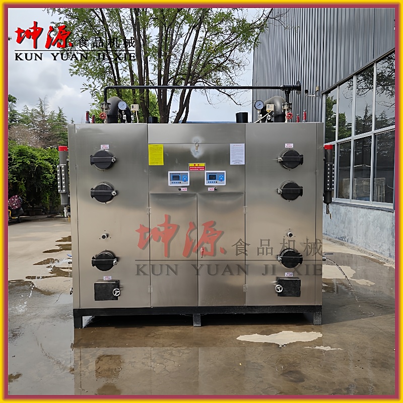 酿酒做豆腐洗涤熨烫烘干全自动纺织印染锅炉生物质颗粒蒸汽发生器