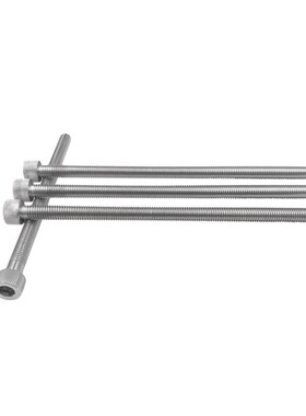 200pccs M3 304不锈钢 DIN912内六角杯头机螺钉配螺母组合套装盒