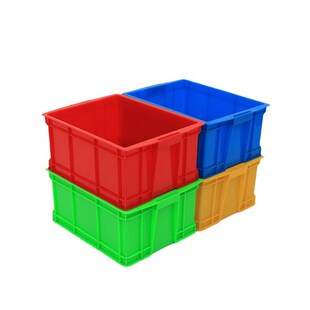 周转储物塑 195mm中小型塑P胶箱胶箱 如顺胶业周转箱外径440 330