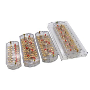 南网三相四线8进8出透明型铜螺丝接线盒380v电表互感器分线器端子