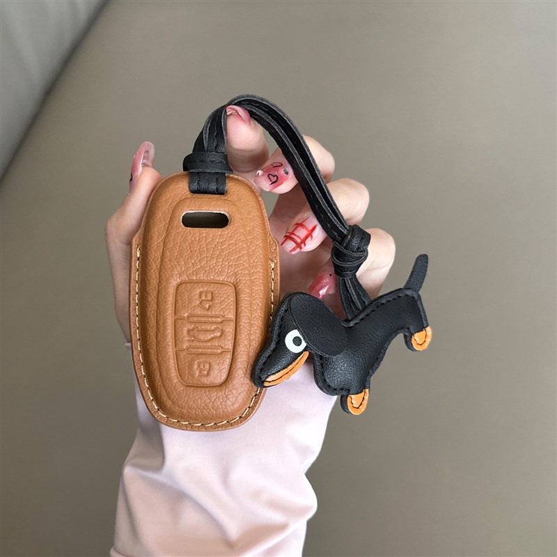 适用奥迪a4l钥匙套a6nl新款a6车q3扣q7全包q5la7壳2024高级q8汽a3