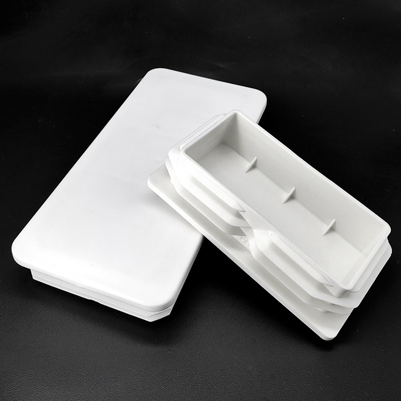 60x80x75x100x120x140x150Dx200方管堵头内塞铁管镀锌管封口不锈