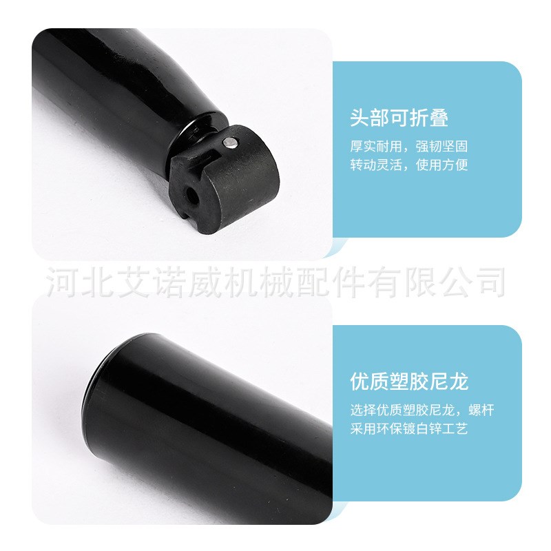 GRMLM5/M6/M8可折叠手t柄HAC52-M5/M6/M8平型旋转握柄折叠机床把