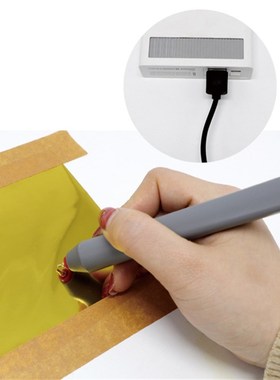Hot Foiling Pen烫金笔金箔纸烫印笔USB接Q口4个可换笔头纸艺贺卡