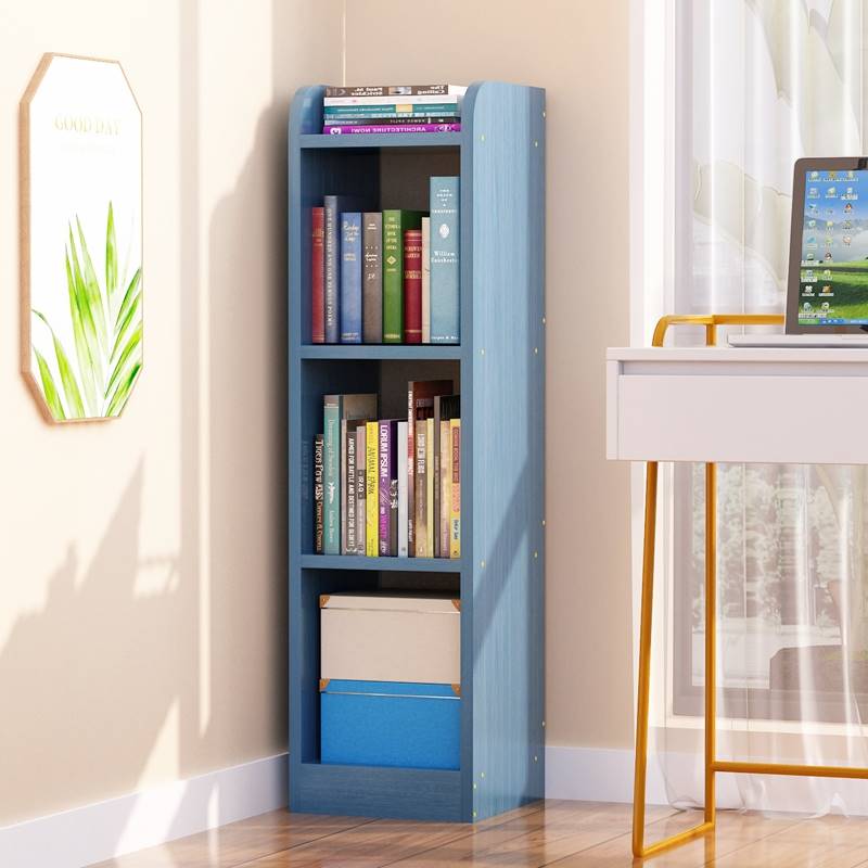 薄书柜超薄20cmj公分置物架宽18厘米25窄书架80长60落地50cm的柜