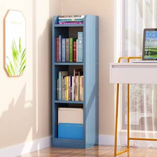 薄书柜超薄20cmj公分置物架宽18厘米25窄书架80长60落地50cm的柜