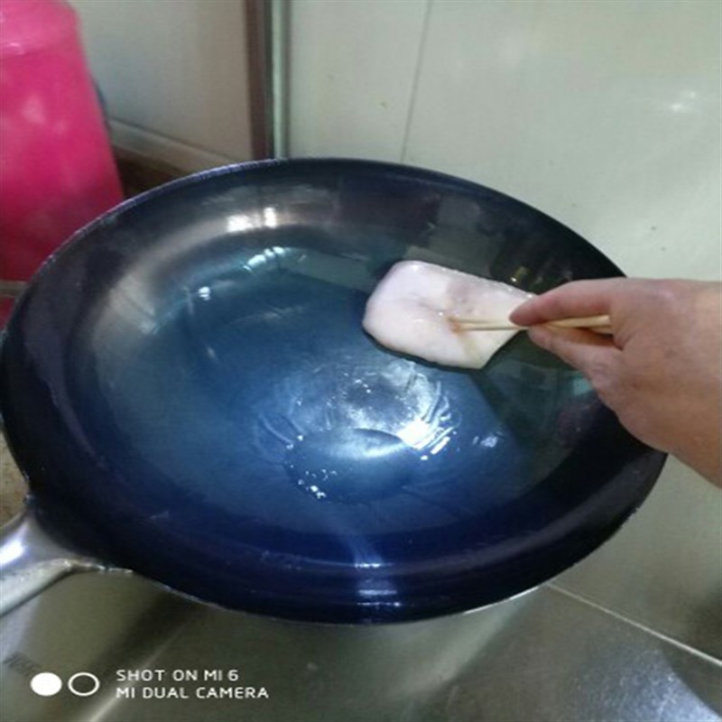 家用老式大勺无涂层木柄炒勺钢柄铁柄炒锅边锅饭店商用马勺熟铁锅