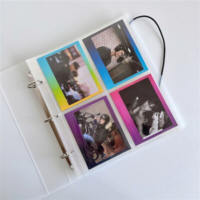 宝丽来拍立得宽幅相册活页夹收纳富士itype600 sx70大容量wide