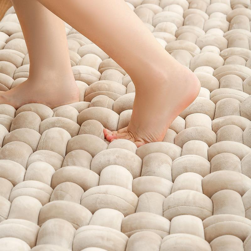 轻奢温馨卧室飘垫编织垫床前沙窗发午睡地垫榻榻米坐垫垫ZBH床垫