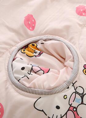 2整02ML-2025-5新款抱枕懒人被斜纹磨毛张棉机抱洗车用办公室枕被