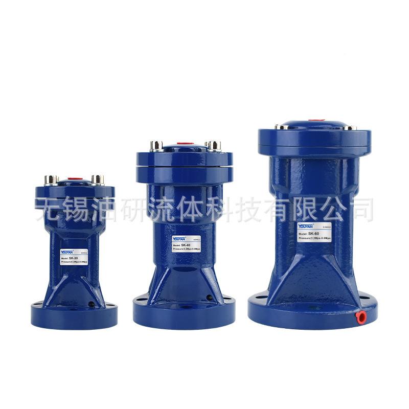 SK-30气动动S6X-4A0脉冲敲击锤ZC-0冲击HUAA气锤80气动敲击100振