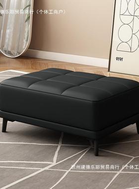 厂家直销A18长欧式皮OFC艺沙发脚踏位凳家客厅贵妃用加搁脚凳