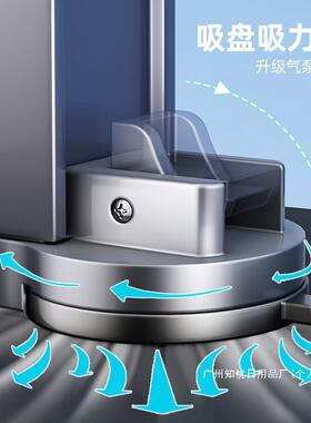 厂家吸JIJ旋转收挂纳太空铝置物架免挂架盘钩勺子打房孔厨壁挂式