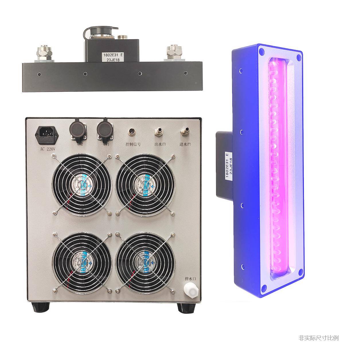 紫外u1802E31-ve5d固化灯365/化39lnm打印喷绘UV胶水UV油墨固设备