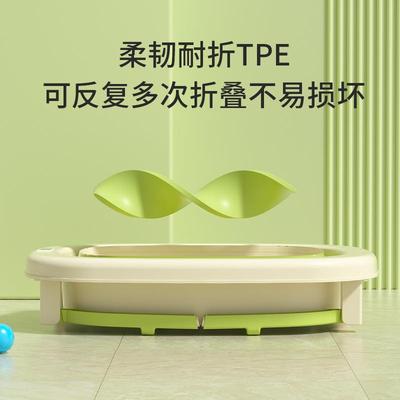 婴儿可折叠泡澡桶儿童洗澡桶宝宝沐浴桶家用大号可坐小孩全身浴盆