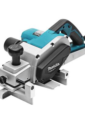 牧田田木刨牧电刨82mm大功率750W手提木工工工具电动工WAU具手提