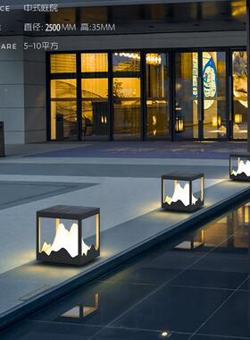 意杰现士户外LD花园别墅新QSWE中式代防水艺术灯壁景观庭院灯草坪