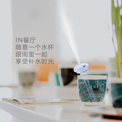 加湿棒桌面加湿器式USB车载喷雾家用办公室空气补水仪