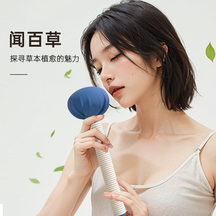 家用手持敲打经络肩颈腰背部拍八虚按摩锤养生锤diy 艾草锤