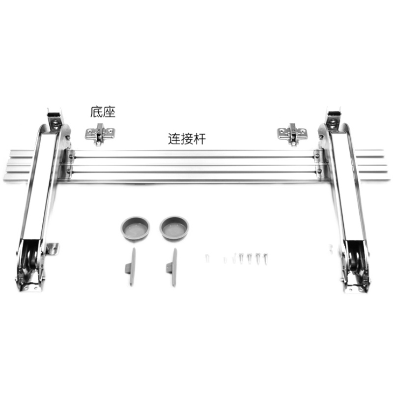 衣橱柜巴士外置平开平移门静音阻尼缓冲简易铰链家具加厚五金配件