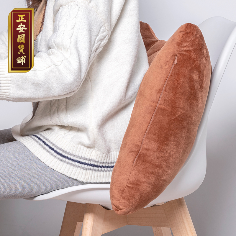 正安国货铺 正安中医 艾绒靠垫 蕲艾绒椅垫沙发垫汽车办公室靠垫