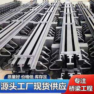 桥梁伸缩缝装置GQF-C40型D80异形钢梳齿板式伸缩缝橡胶支座橡胶条