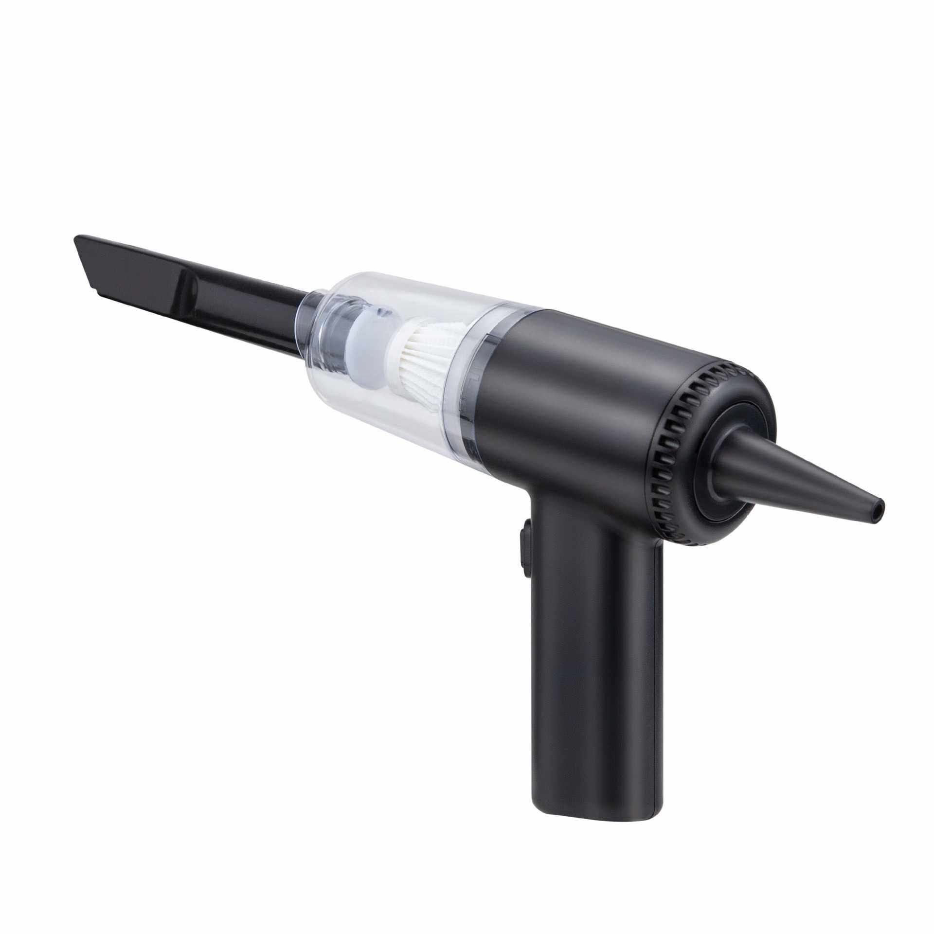 照明手持小型车内吸尘器车载清洁大功率迷你充电多功能除尘器