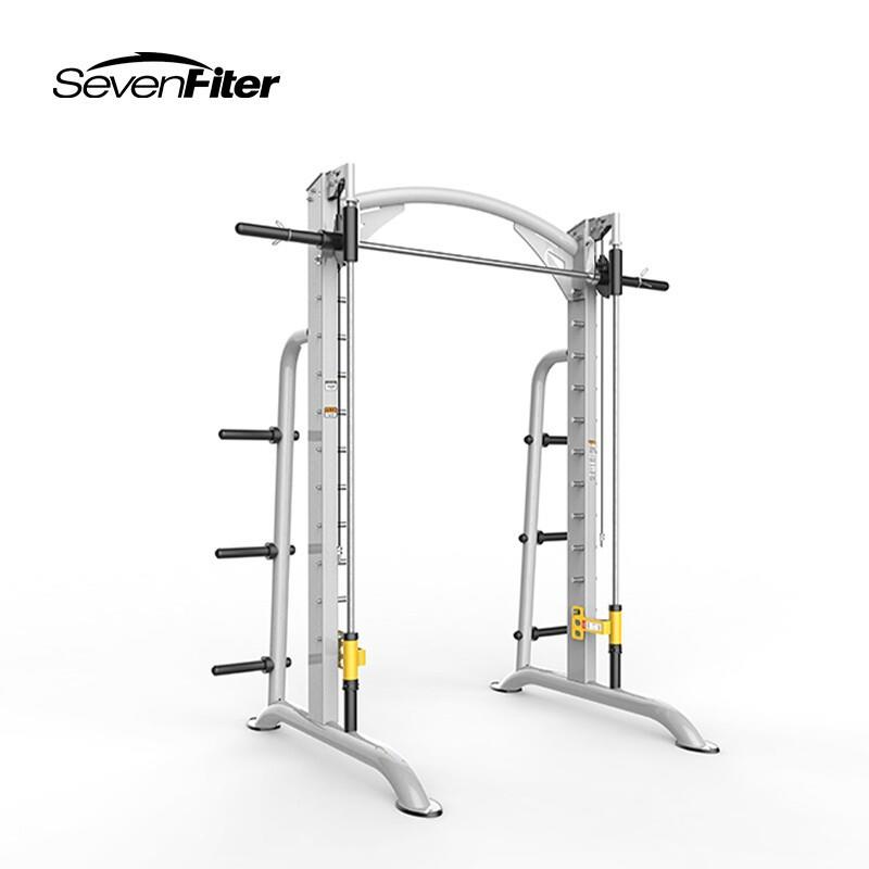 施菲特SF3222史密斯机框式深蹲卧推架健身房商用力量综合训练器材