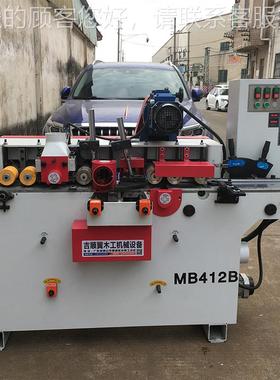 木机械M412MB412BB面四刨床B四轴螺工旋方木扶手线条设备