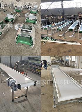 白皮色水ZB202108平皮带输传送机PV3C皮带机04不锈钢带送机食品分