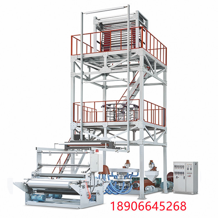 供应聚乙烯吹膜机，PE塑料吹膜机组，高低压吹膜机组环保