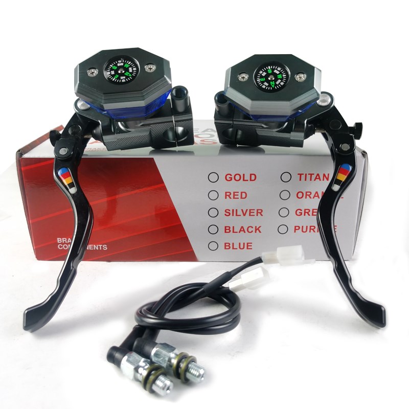 摩托车电动车CNC改装碟刹上泵16mm油刹泵小龟王小猴子钻石防摔泵