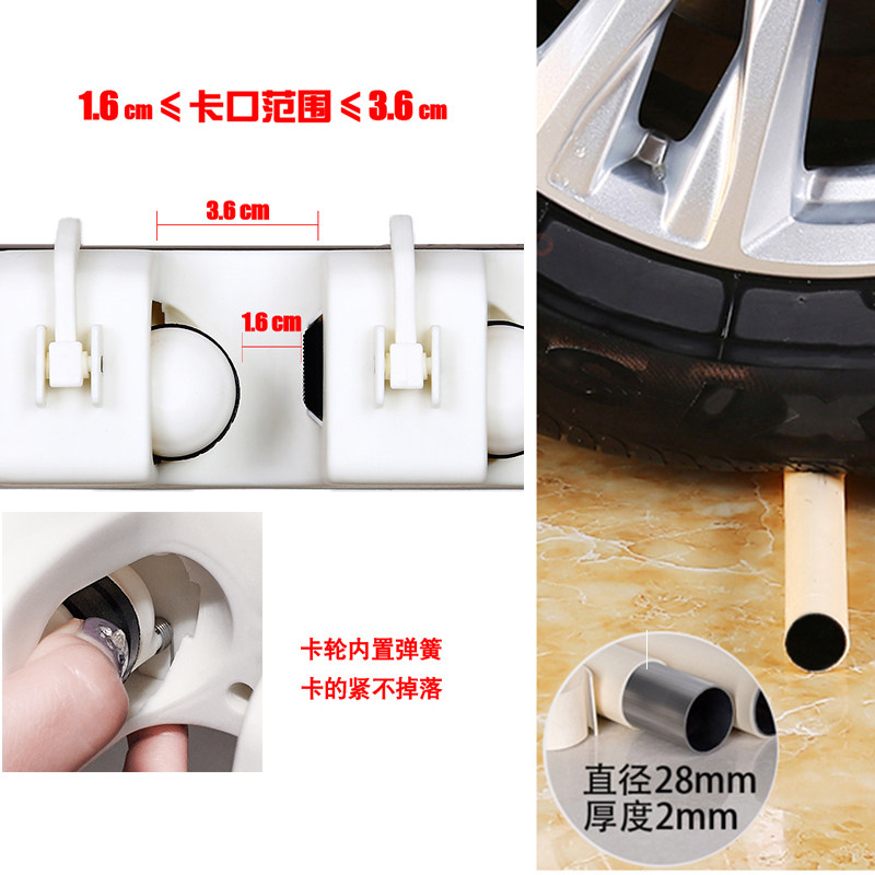 放拖把的架子落地式工厂沥水卫生间不锈钢可移动扫把收纳神器阳台