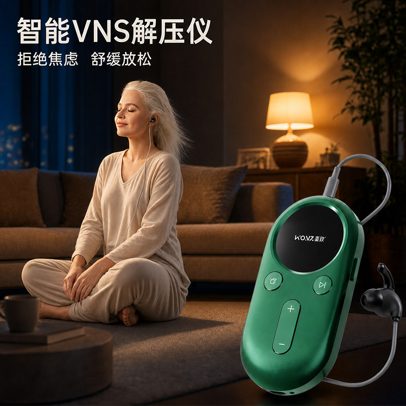 WONZ温致VNS智能解压仪缓解焦虑压力安神助睡眠办公室解压神器
