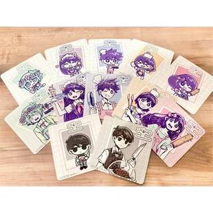 日谷散货 omori咖啡厅联动cafe杯垫 omori hero 奥布里cafe杯垫