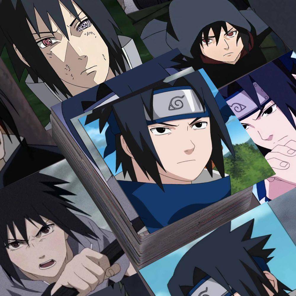 108张火影忍者动漫鸣人佐助贴纸笔记本diy手机壳装饰手账防水贴画