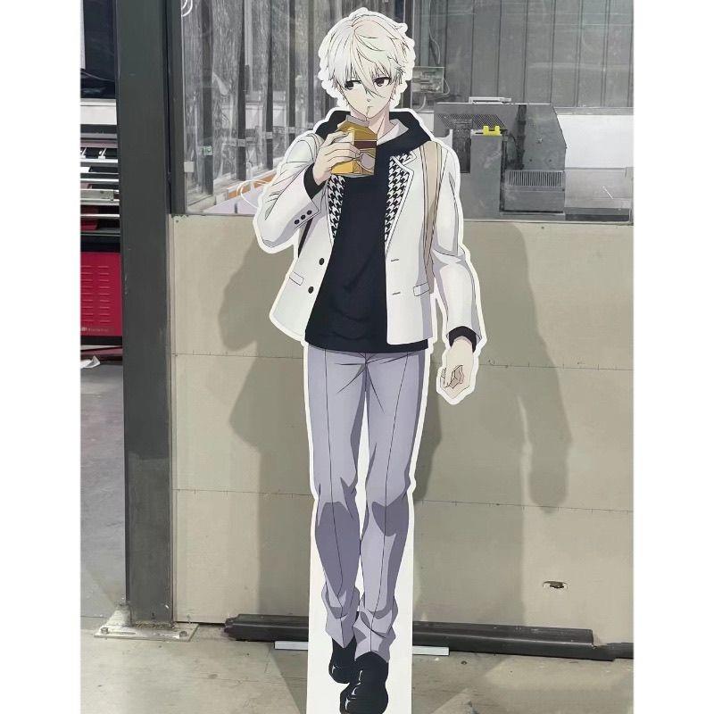 蓝色监狱超级男模风诚士郎nagi 1.9米等身立牌前来报道kt板定制