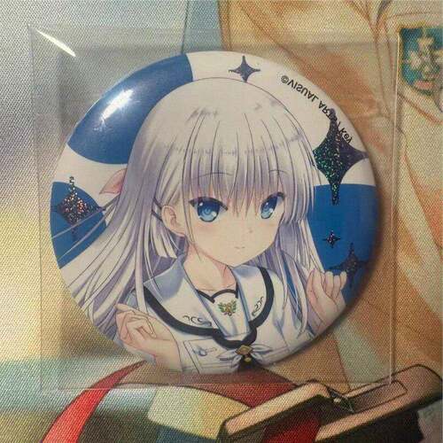 夏日口袋 鸣濑白羽 20周年 星闪吧唧徽章周边二次元谷子收藏