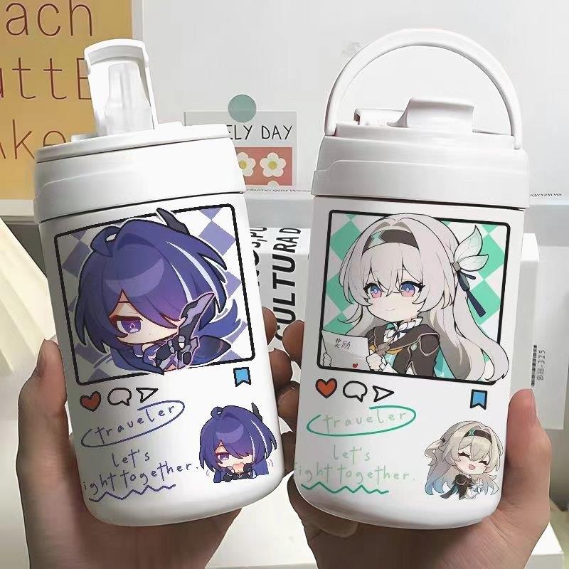 原创游戏人物周边水杯保温杯卡芙卡咖啡杯学生ins杯子二次元联名