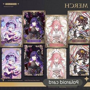 hoyofair罗牌系列拍立得小卡雷电将军八重神子千织梦见月瑞希塔