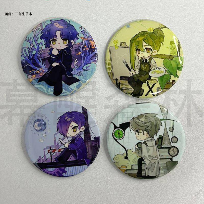 废墟图书馆周边chesed吧唧徽章立牌钥匙扣挂件明信片