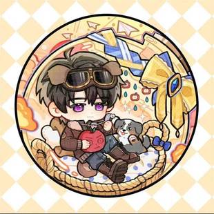 恋与深空高颜值精致祁煜黎深秦彻沈星回夏以昼胸针吧唧胸章周边