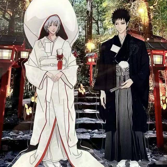 新款新款火影忍者同人自制周边带土卡卡西亚克力立牌摆件礼物谷子