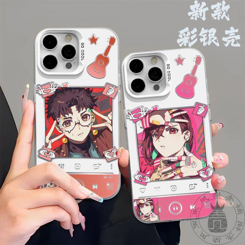 胆大党当哒当绫濑桃高仓健彩银手机壳适用OPPOA1vivo苹果小米华为