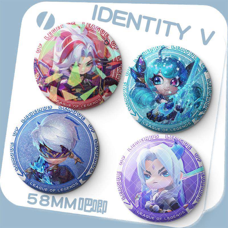 Q版格温盲僧定制吧唧徽章礼物云顶之弈心之钢小小永恩封魔剑魂LOL