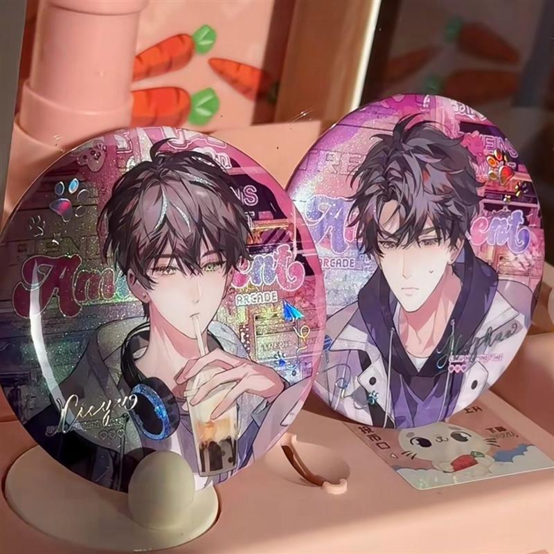 伪装学渣周边贺朝谢俞吧唧可爱高颜值谷子吧唧动漫徽章礼物朋友