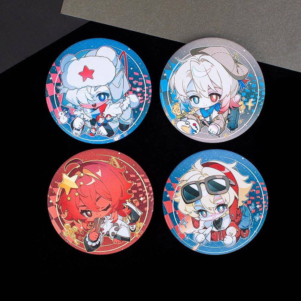 CH国拟五常吧唧1 动漫周边58mm徽章俄瓷法美英二次元75mm胸章礼物