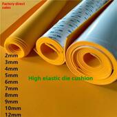 准备股票与橡胶泡沫垫橙色高弹性海绵Eva高弹性刀模弹簧垫耐用45